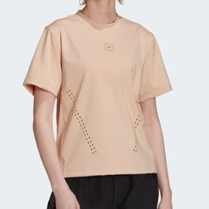 Adidas By Stela McCartney Truepurpose Loose Tee Women Short Sleeve Blush M